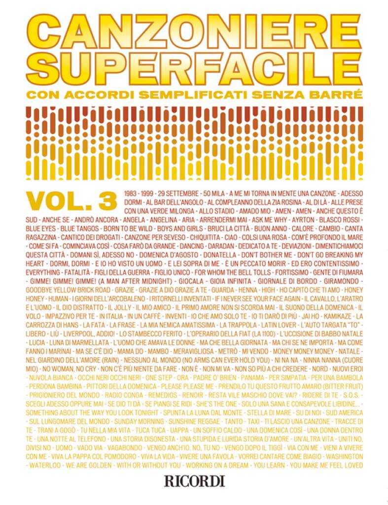 Canzoniere Superfacile Vol. 3