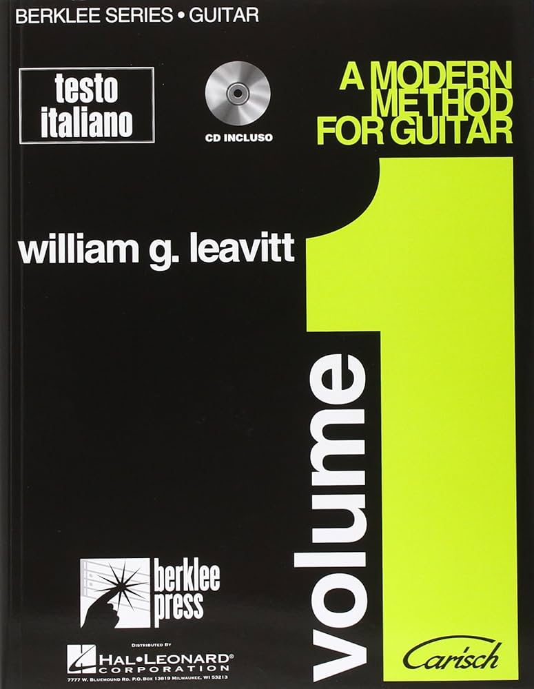 Metodo moderno per chitarra vol. 1 con CD