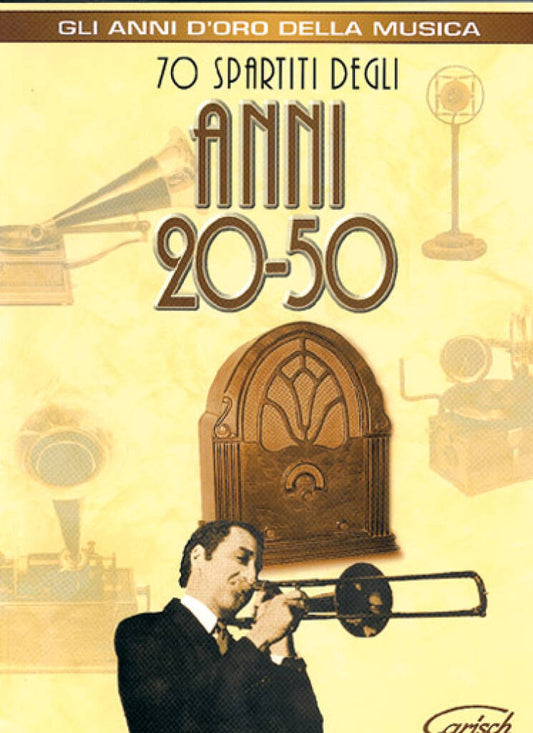 70 spartiti degli Anni 20-50