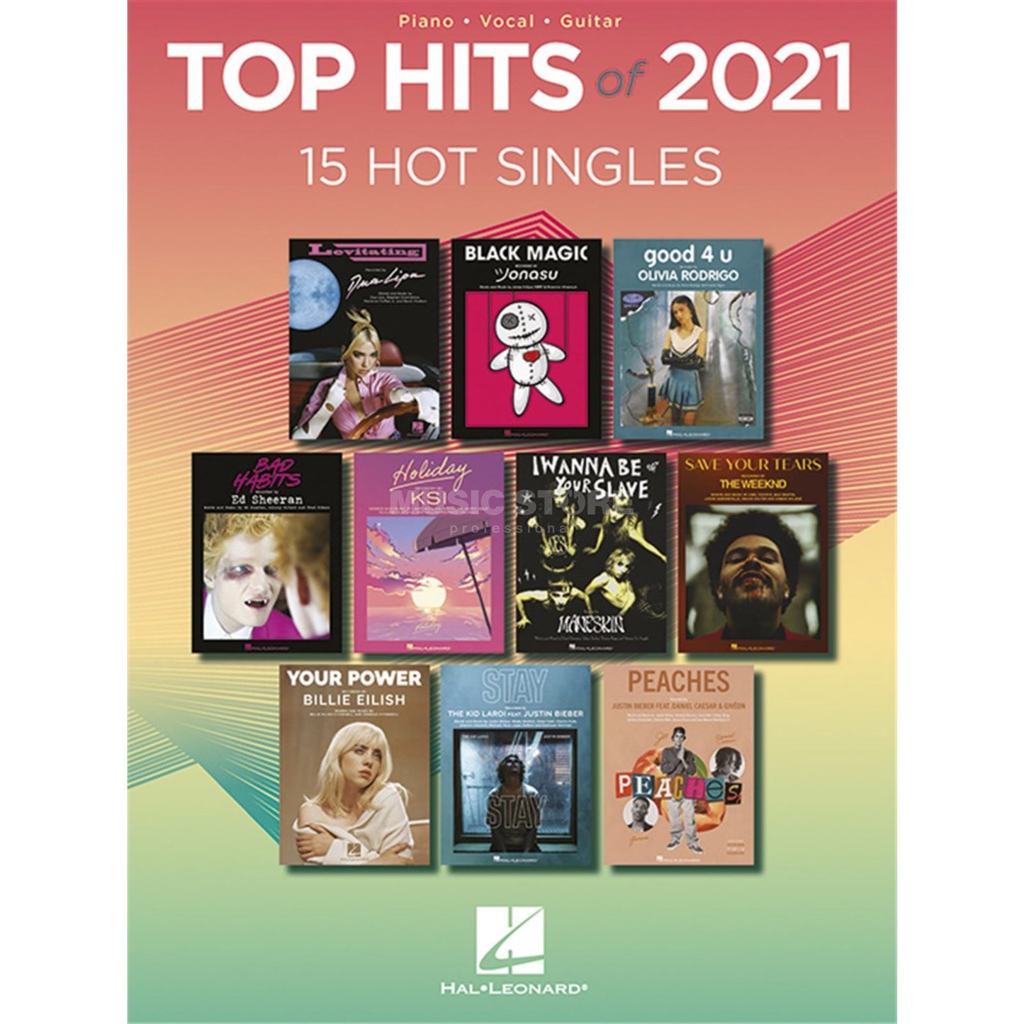 Top Hits of 2021 (Pianoforte, Chitarra)