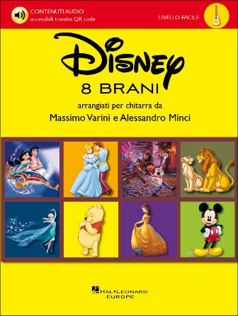 Disney - 8 brani arrangiati per chitarra