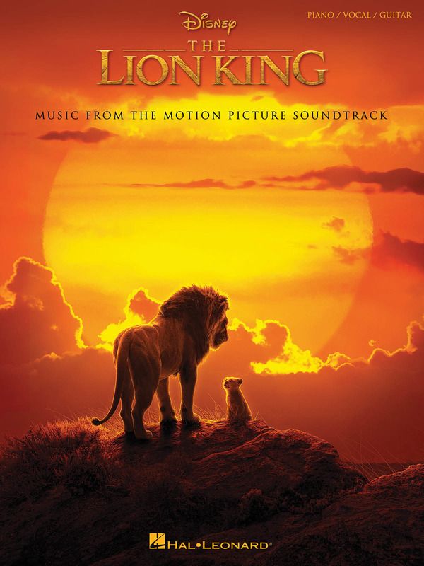 The Lion King - Piano, Vocal, Guitar