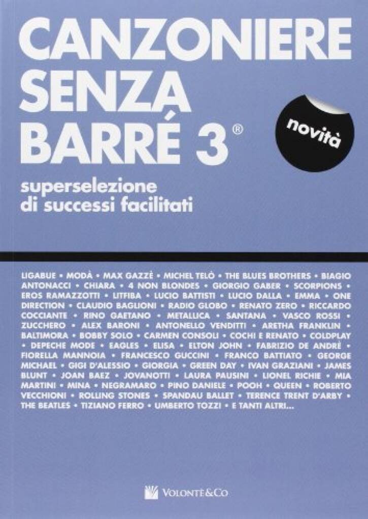 Canzoniere Senza Barre 3